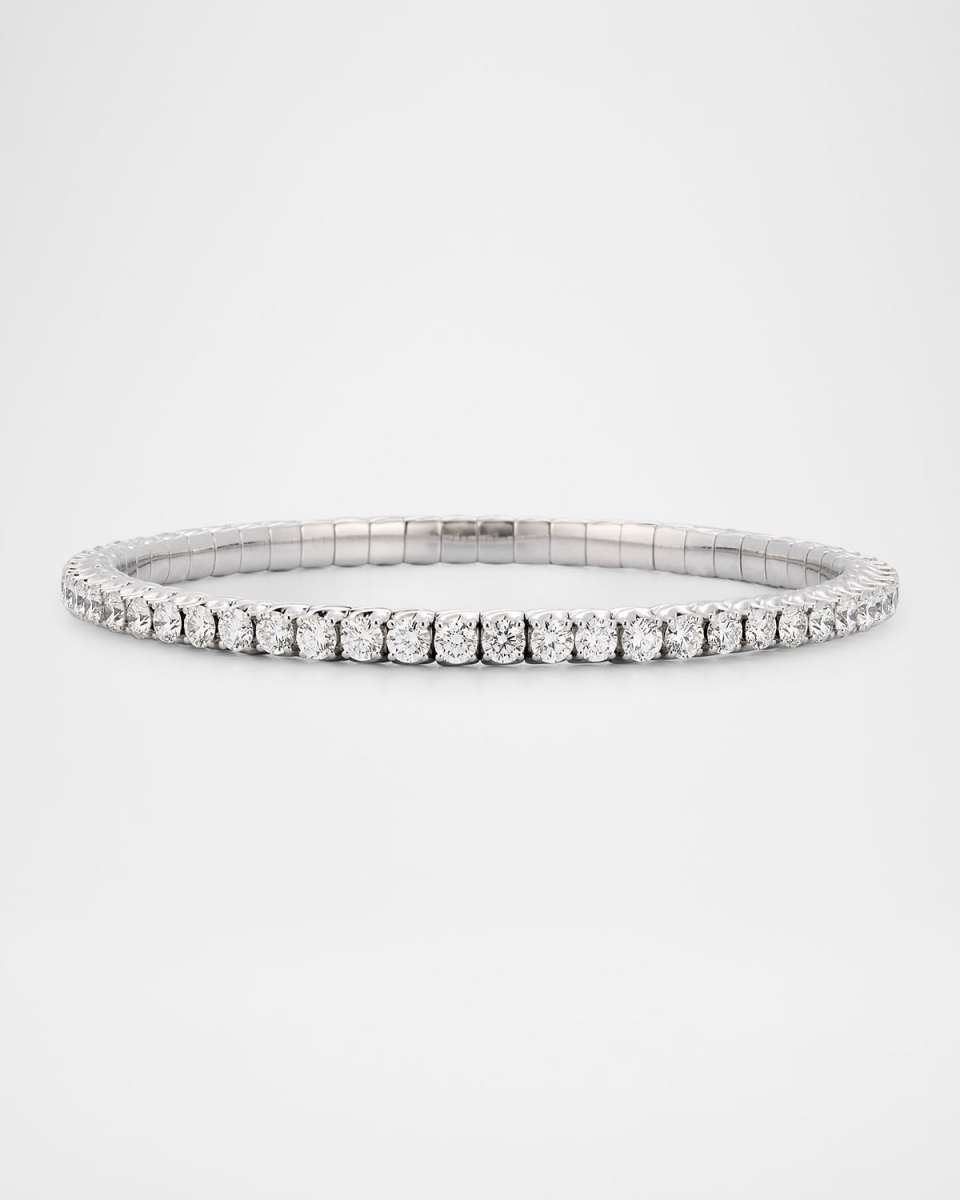 Xpandable Bracelet in 18K White Gold with 58 FG Diamonds